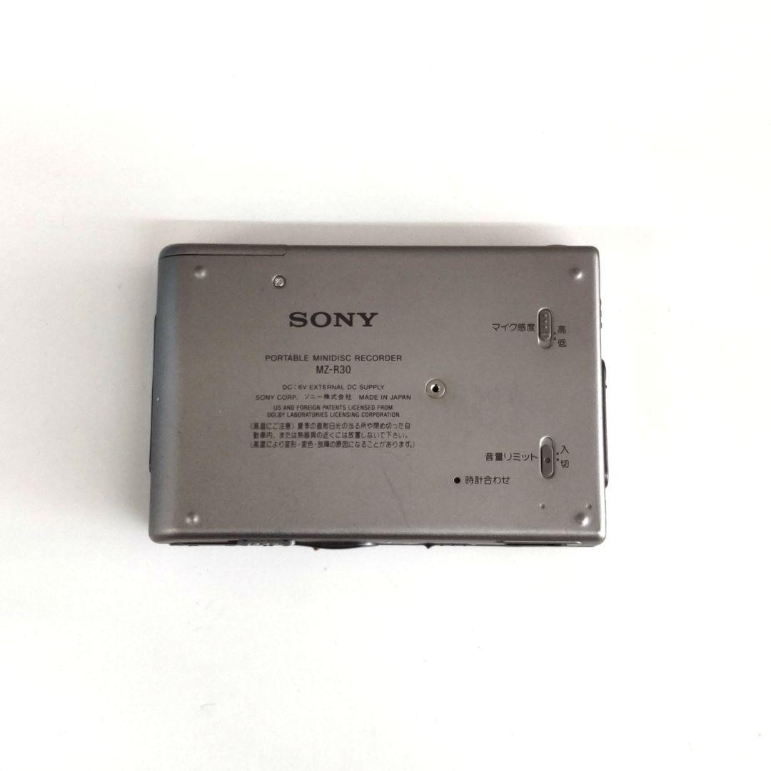 美品 ソニーMDウォークマン MZ-R30 カセットアダプター&シガー電源