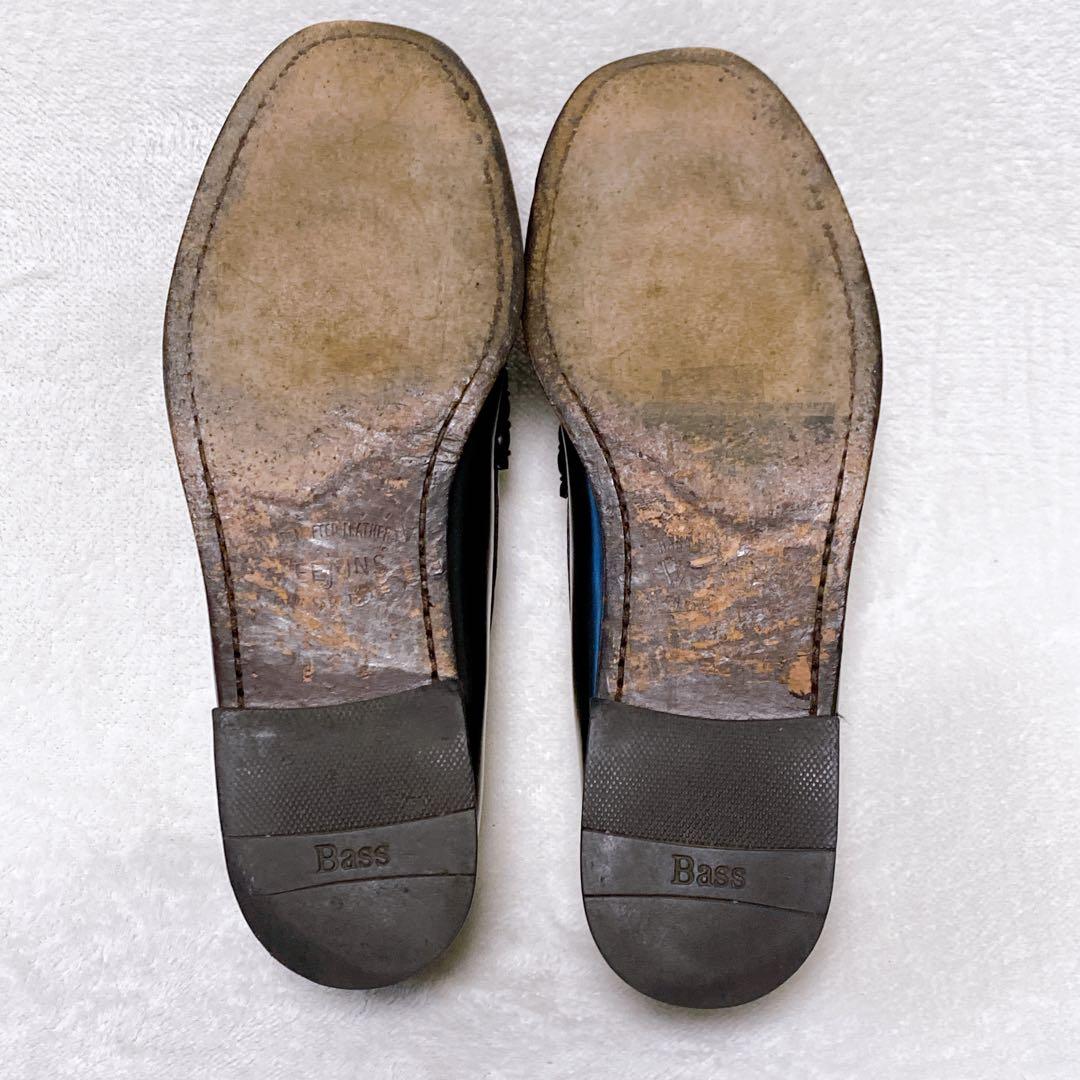 美品　G.H.BASS　ローファー　ラーソン　ブラック　黒　27.5cm