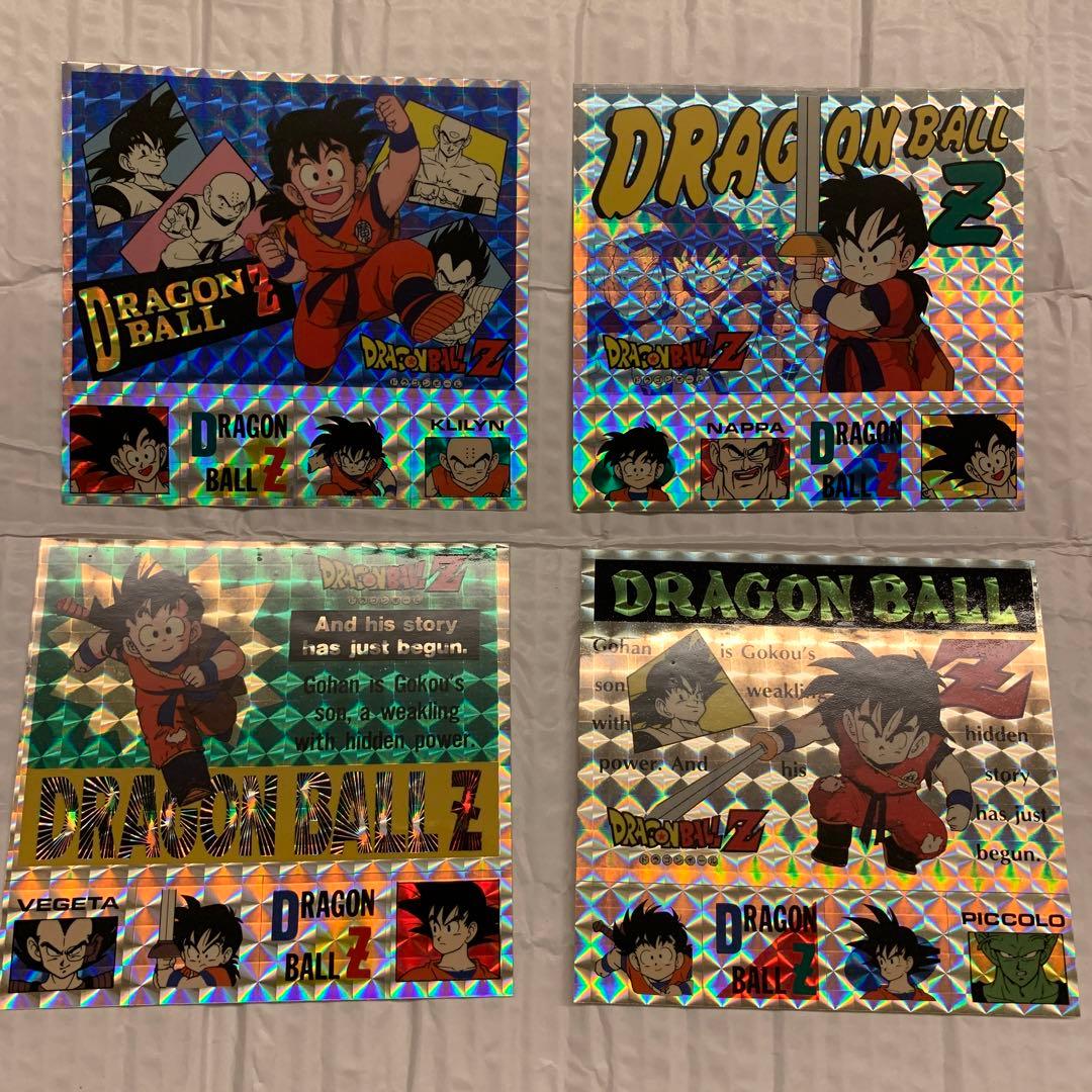 ドラゴンボールZキラシール4枚セット ドラゴンボールZ カードダス キラ5枚セット】 - メルカリ