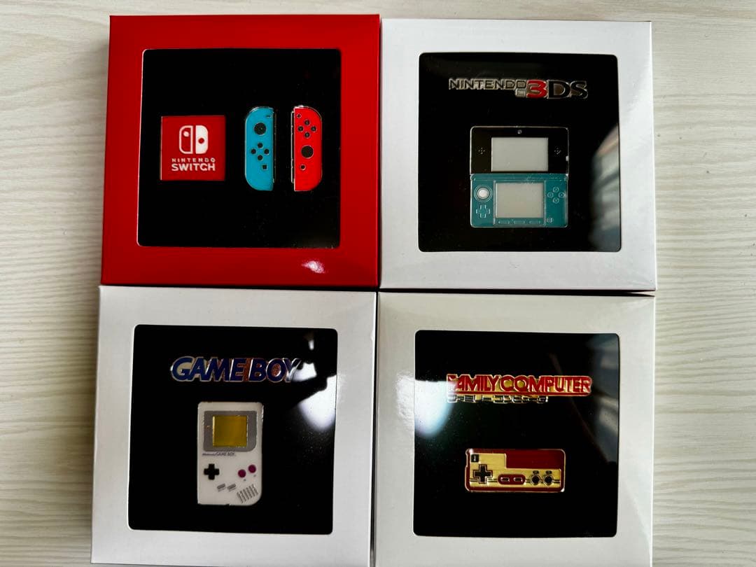 ニンテンドーミュージアム ピンズセット 4種 新品未開封