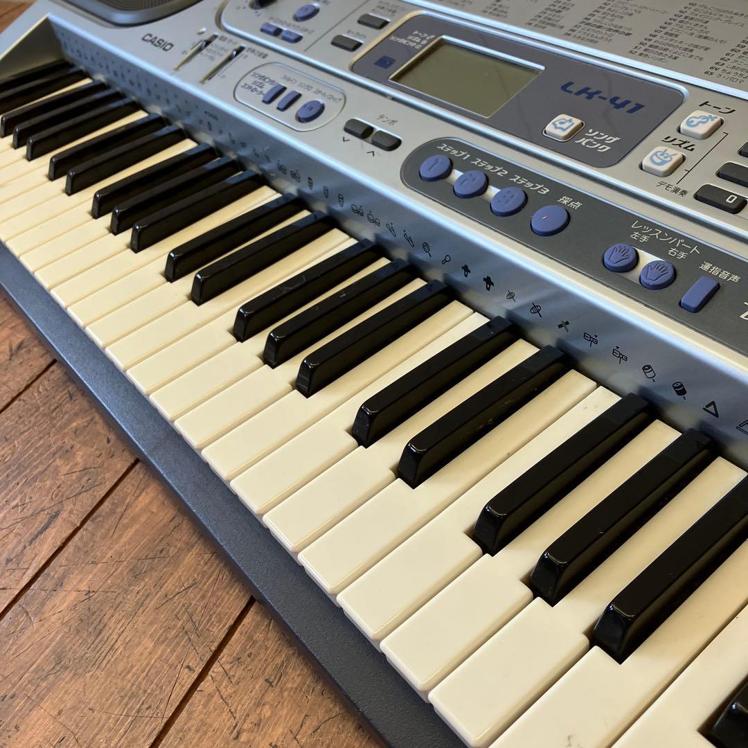 カシオ 電子キーボード 電子ピアノ LK-41 ヒカリ ナビゲーション