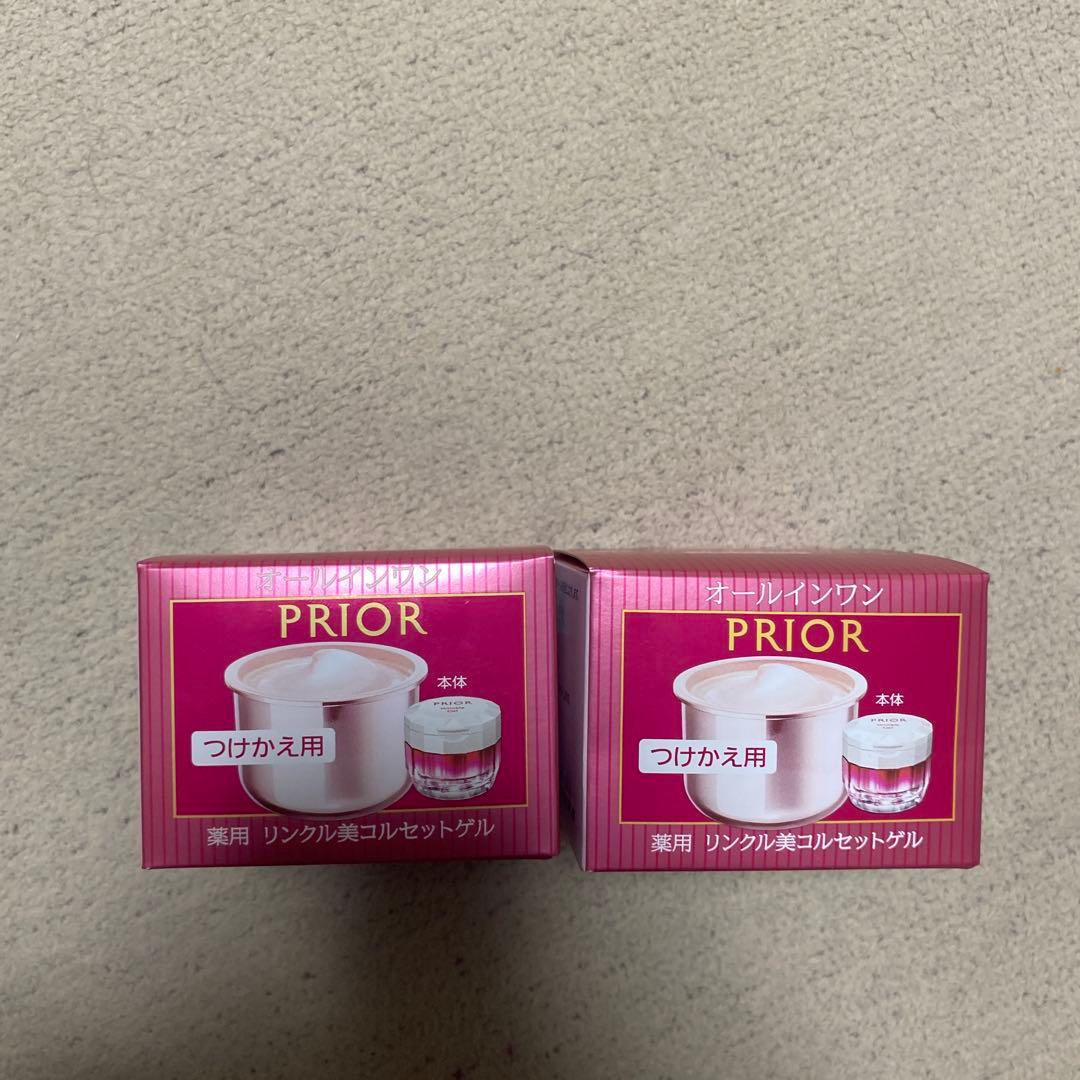 PRIOR リンクル美コルセットゲル 90g つけかえ用 PRIOR プリオール 薬用 リンクル美コルセットゲル n 90g 送料無料