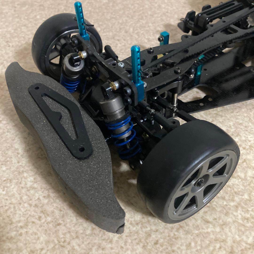 タミヤ ラジコン TA-04 カーボンダブルデッキ仕様 TRF ダンパー - メルカリ