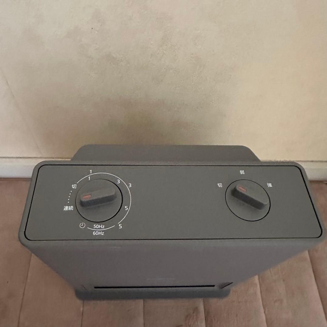 パナソニック セラミックファンヒーター 出力2段階 IPX1防滴 タイマー