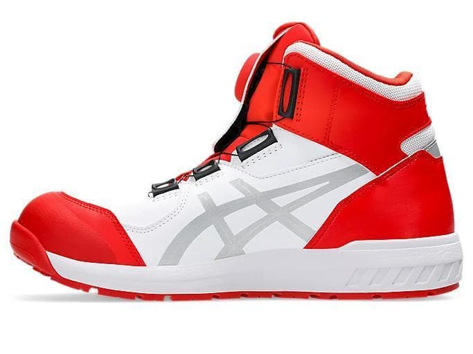 アシックス CP304 BOA LC 限定 ファイアリーレッド ピュアシルバー