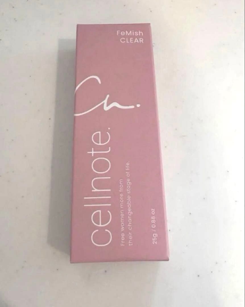 cellnote FeMish CLEAR 25g - メルカリ