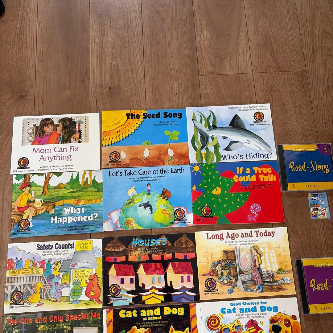 CTP learn￼￼￼ to read レベル2 絵本24冊 CD2個 セット - メルカリ