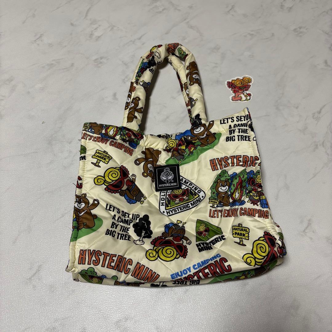 HYSTERIC MINI ヒステリックミニ トートバッグ シール付き - メルカリ
