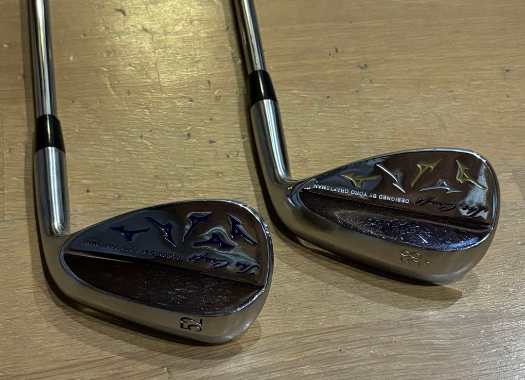 ミズノ　クラフトウェッジ 52° &58° ダイナミックゴールドS200 ミズノ The Craft 54度 ダイナミックゴールド S200フレックス ウェッジ