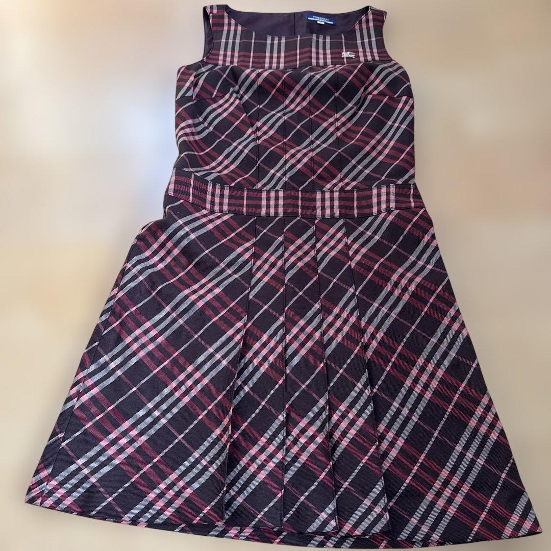 バーバリーブルーレーベル　ノースリーブ ワンピース 38 中古・古着通販】BURBERRY BLUE LABEL (バーバリー ブルー レーベル