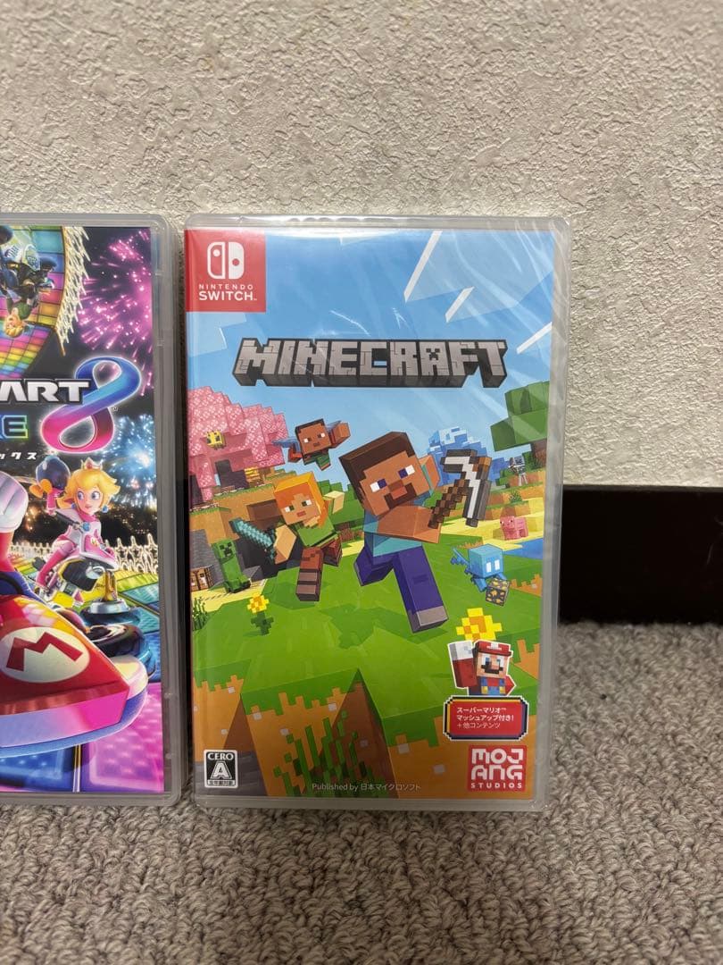 Switchソフトマリオカート8デラックスマイクラFOREVERBLUE3点 - メルカリ