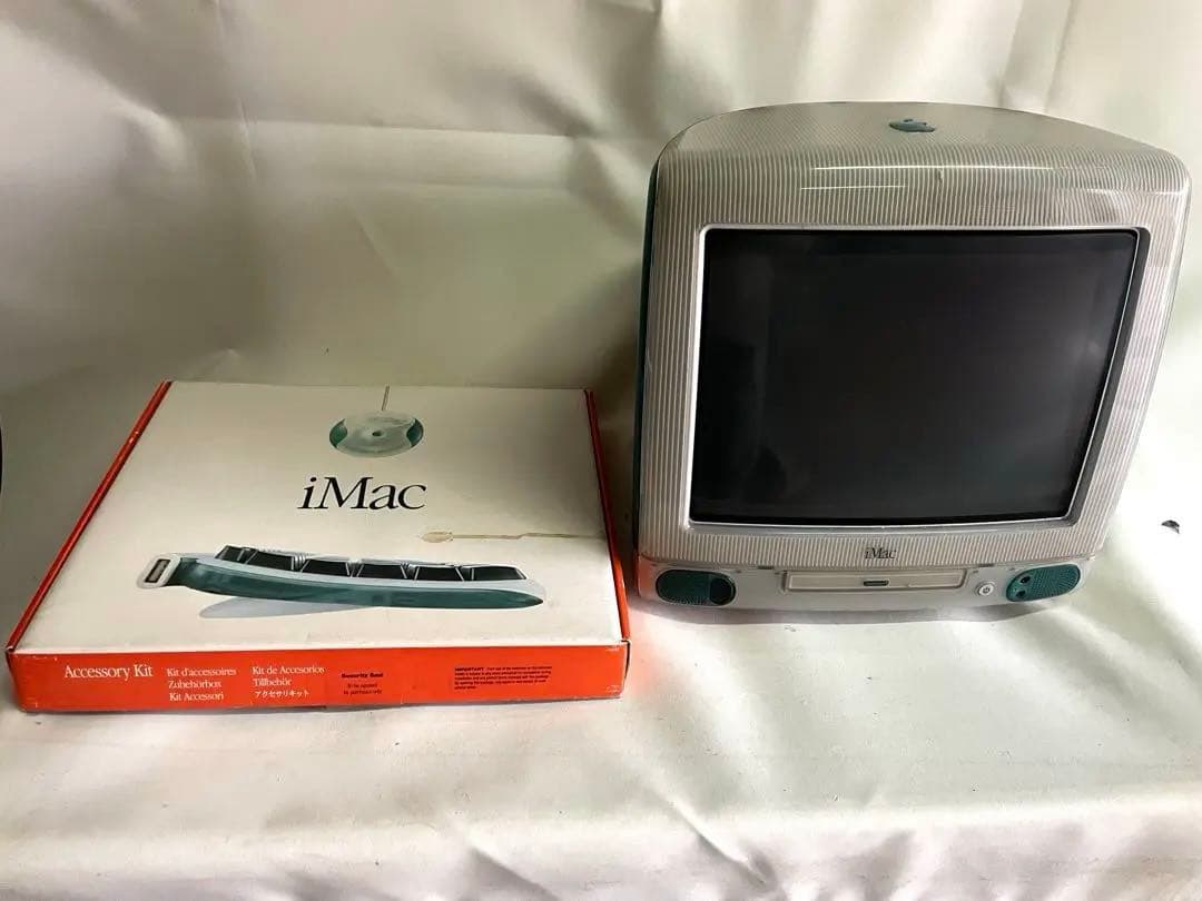 初代Apple iMac G 3 ボンダイブルーアクセサリーキット付き - メルカリ