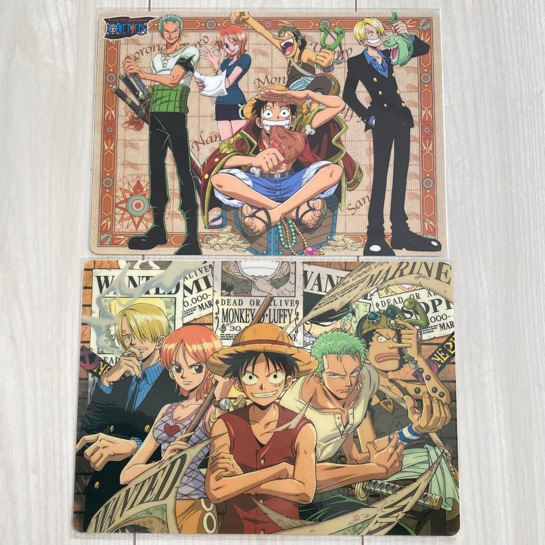 ワンピース 下敷き 初期 2枚セット ONE PIECE - メルカリ