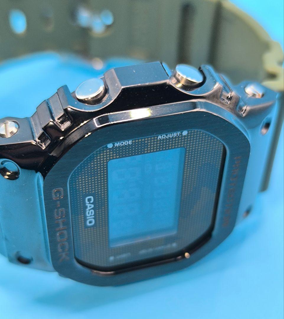 極美品】G-SHOCK GM-5600B-3JF 迷彩グリーン電池新品 - メルカリ