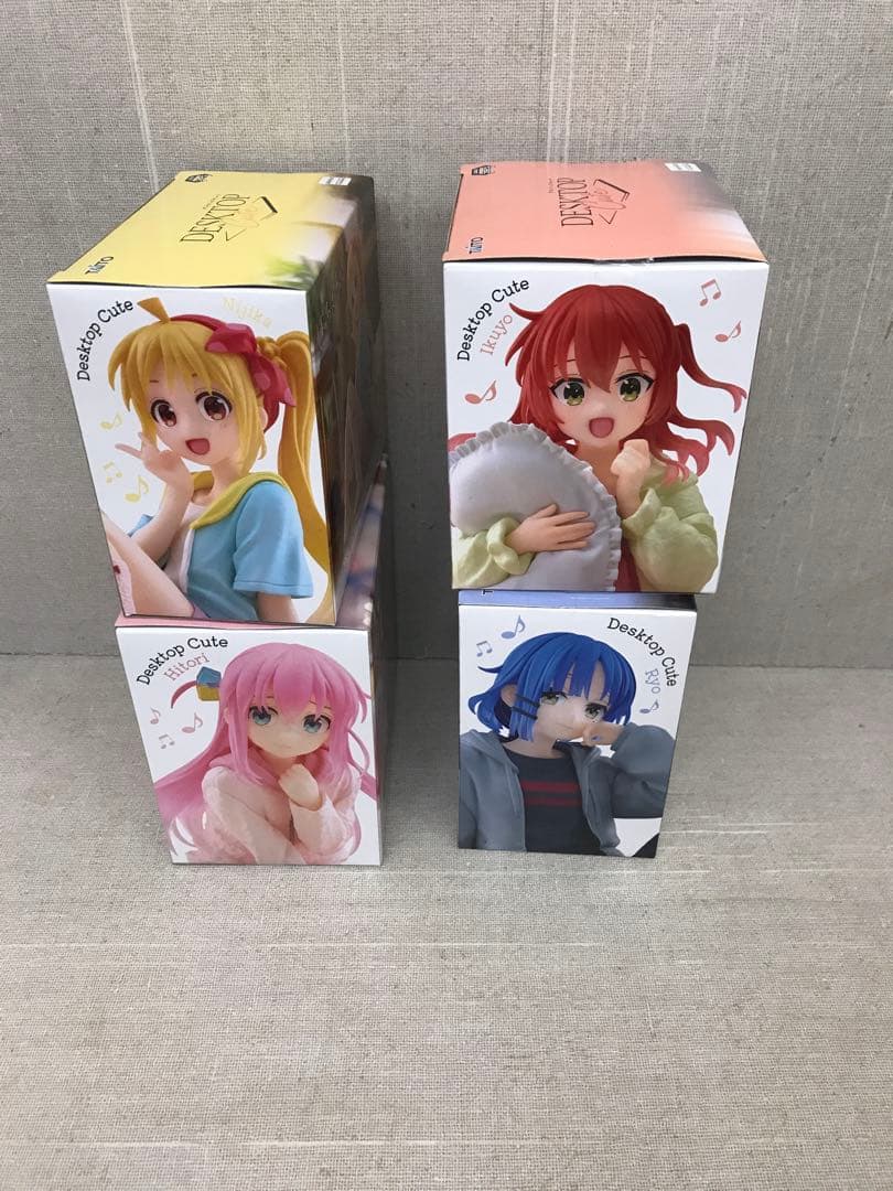 未開封品 『ぼっち・ざ・ろっく！』 Desktop Cute フィギュア 4点