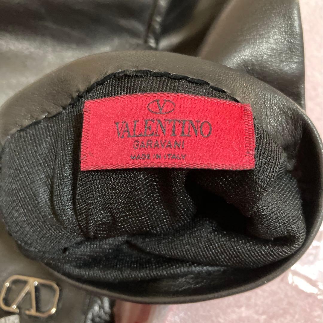 72時間限定お値下】VALENTINO GARAVANI 黒 ロンググローブ - メルカリ
