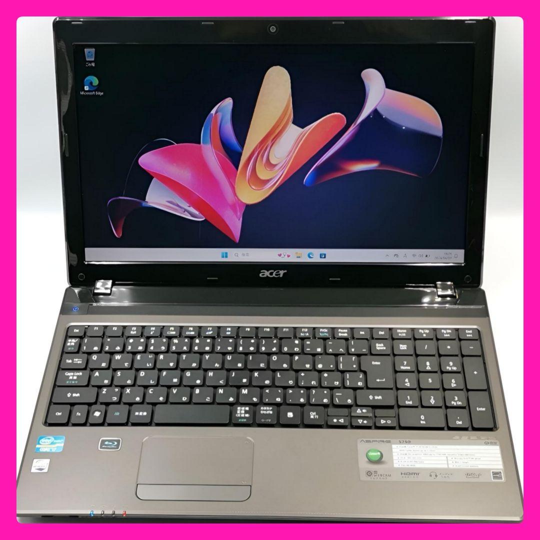 驚きの速さ！ 最高Core i7 Windows11 ノートパソコン ブルーレイ