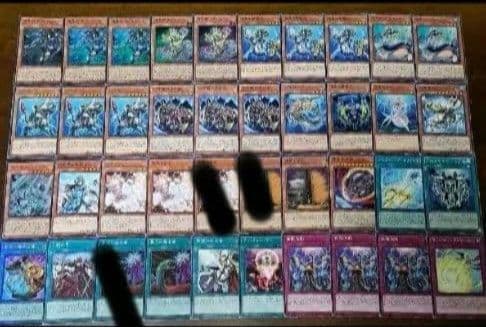 大会優勝構築】遊戯王 構築済みデッキ 55枚 海皇水精鱗 水属性 本格