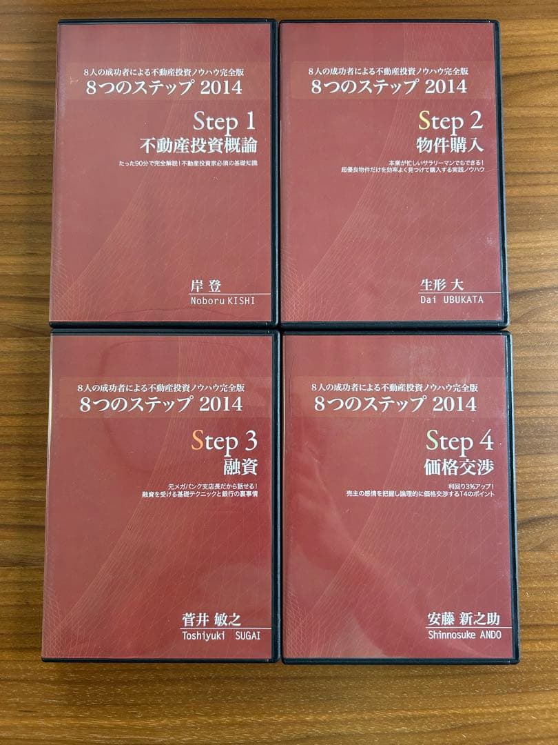 楽待 不動産投資 8つのステップ 2014 DVDセット