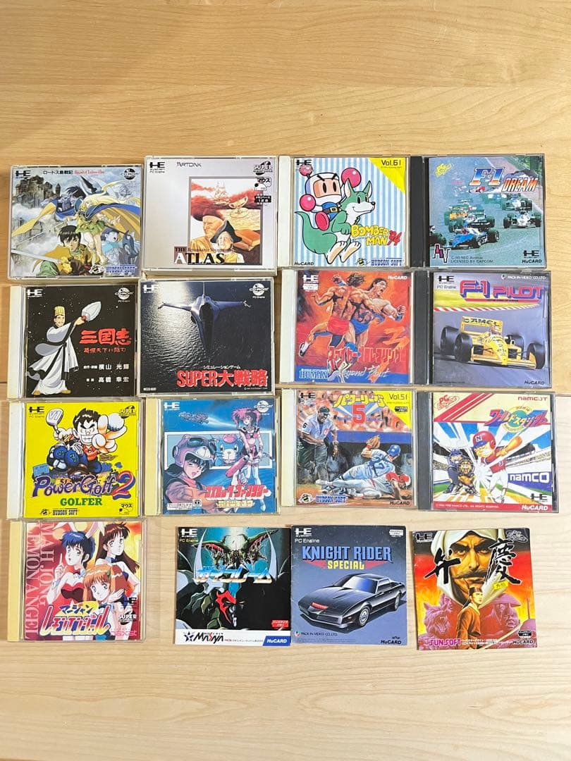 PCエンジン　ソフト　hu card CD-ROM PCエンジン ソフト hu card CD-ROMの通販 by シン's shop｜ラクマ