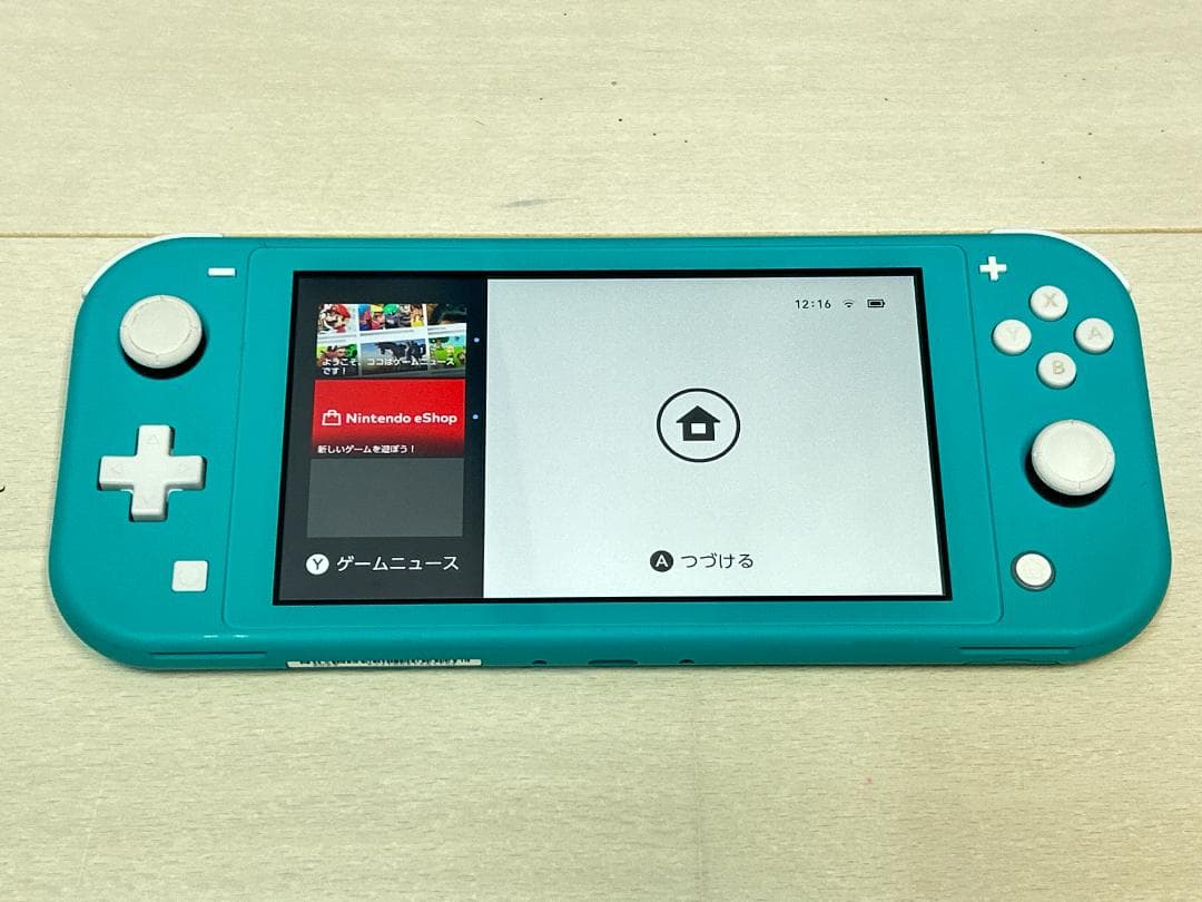 Nintendo　Switch Lite　ターコイズ　Ver.20.3.0　美品