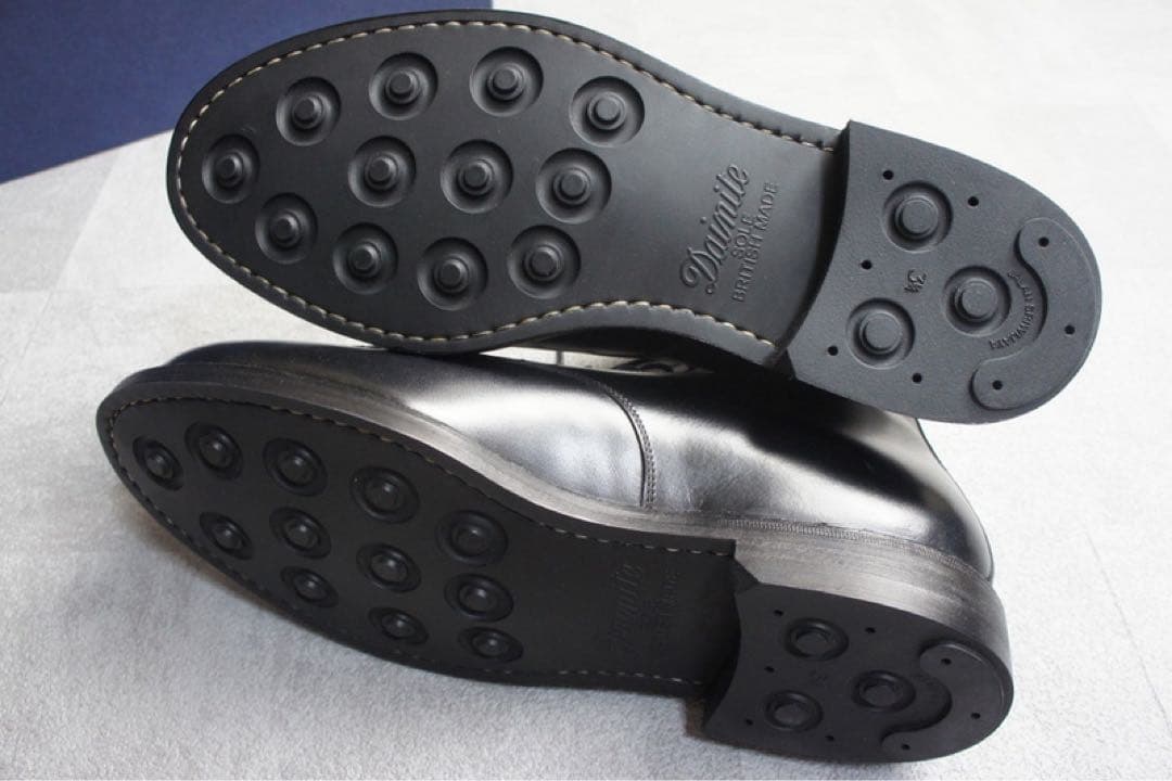 新品未使用品】ジャランスリワヤ 99044 Uチップブーツ9(27㎝) 黒