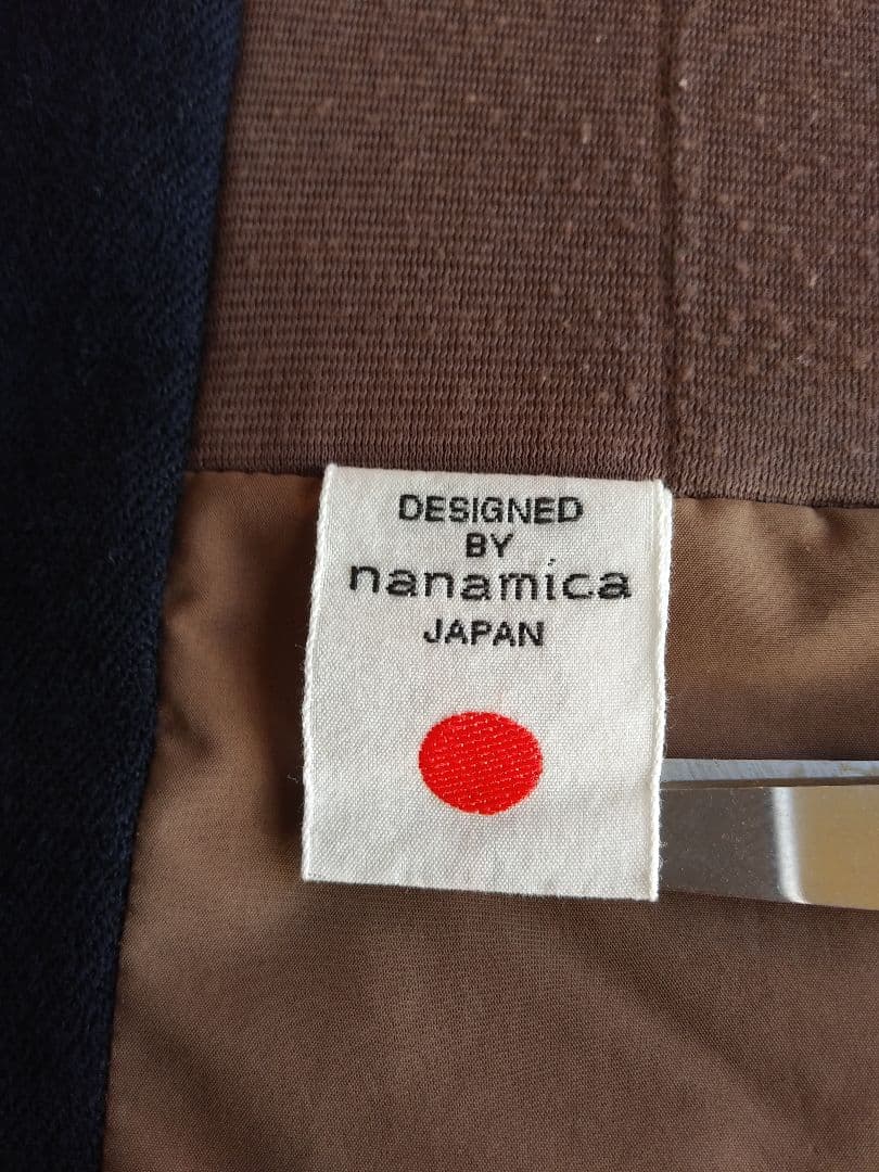 ナナミカ プリマロフト ウールベスト sizeXS ネイビー オンオフ着用可