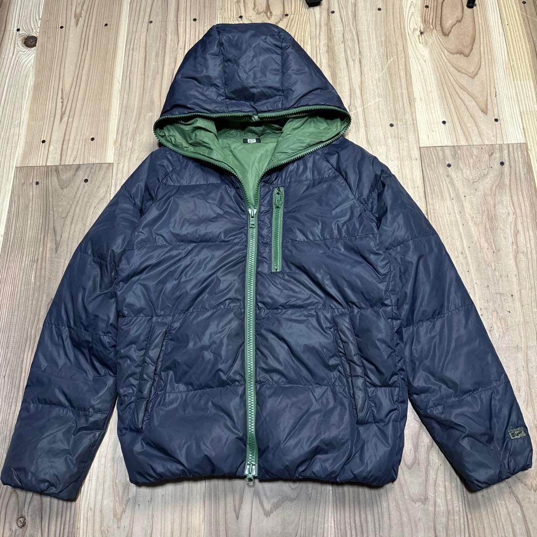 オニツカタイガー Onitsuka Tiger ダウンジャケット フーディー S