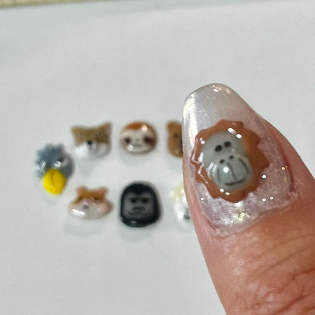 ネイルパーツ 3dネイルパーツ 動物 - メルカリ