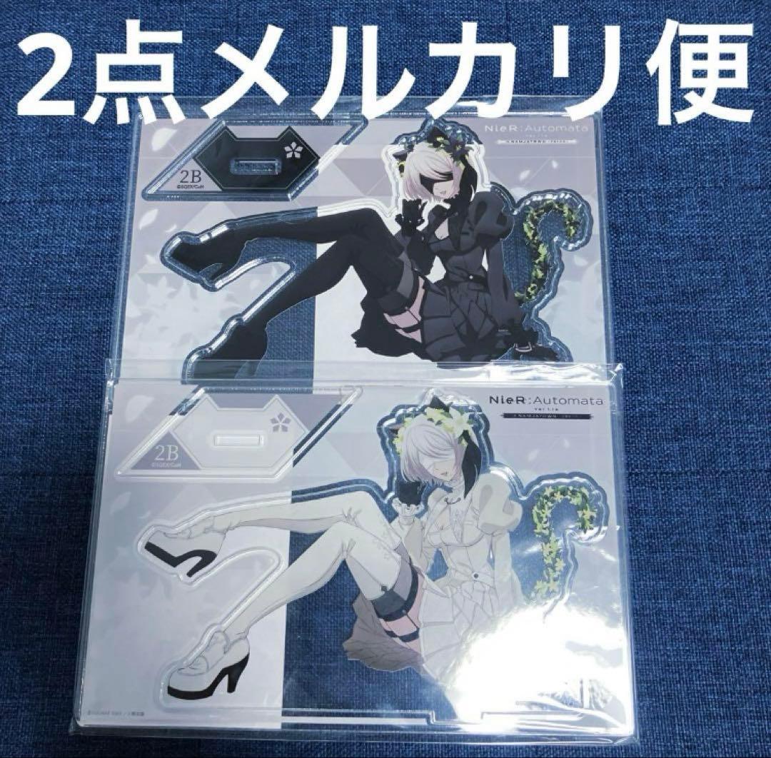 ニーアオートマタ　ナンジャタウン　猫耳　アクリルスタンド　ヨルハ二号B型　2B アニメ『ニーア オートマタ』ナンジャタウンでコラボイベントが8月11日
