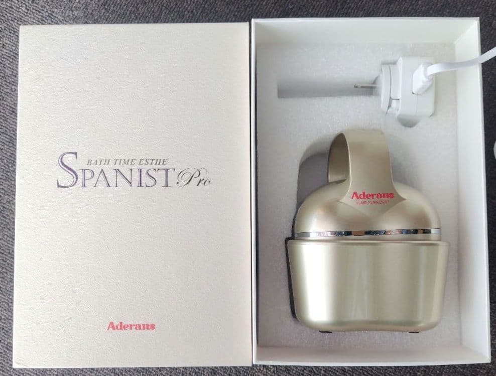 Aderans Spanist Pro ゴールド 新しい