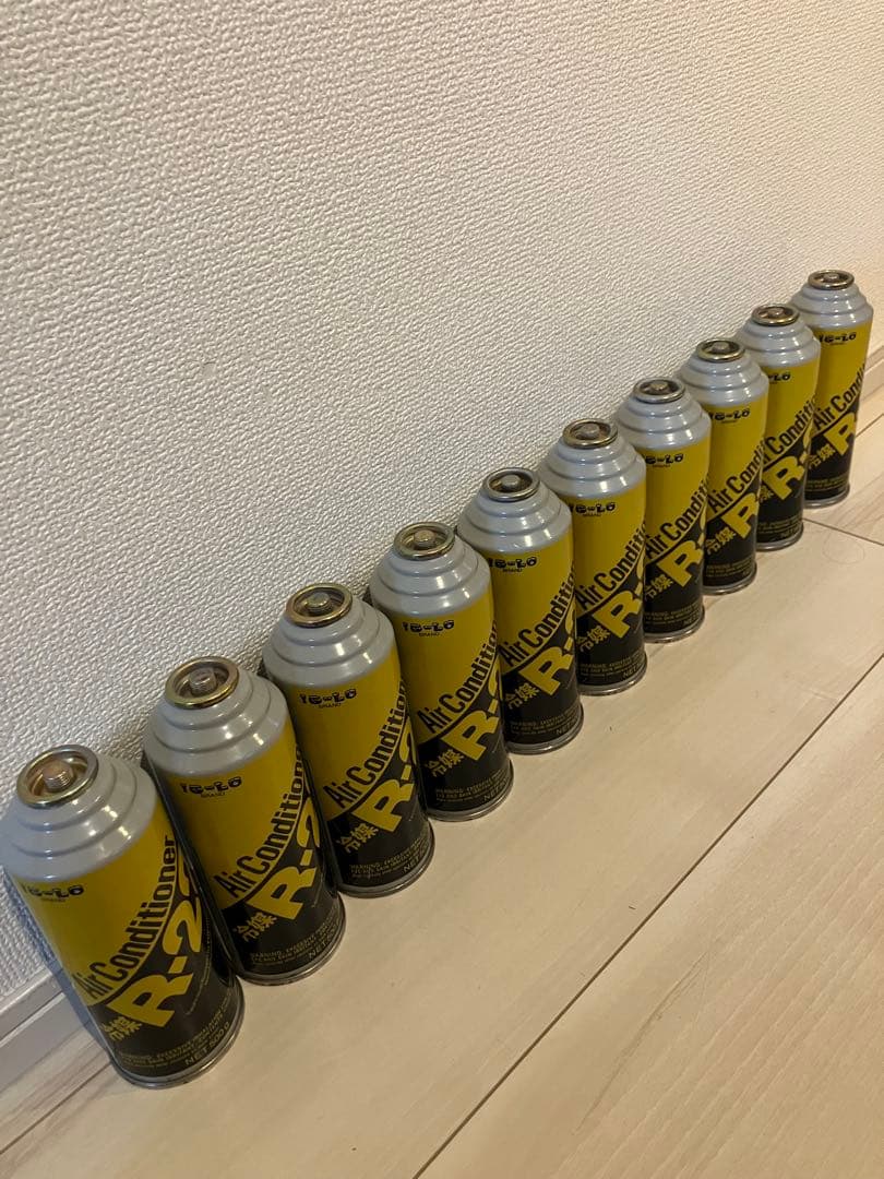 エアコン用冷媒R-22 500g 10缶セット エアコン用冷媒R-22 500g 10