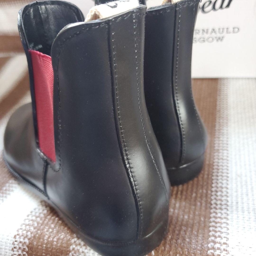 ☆未使用☆23.5センチ。トラディショナル☆サイドゴア☆レインブーツ