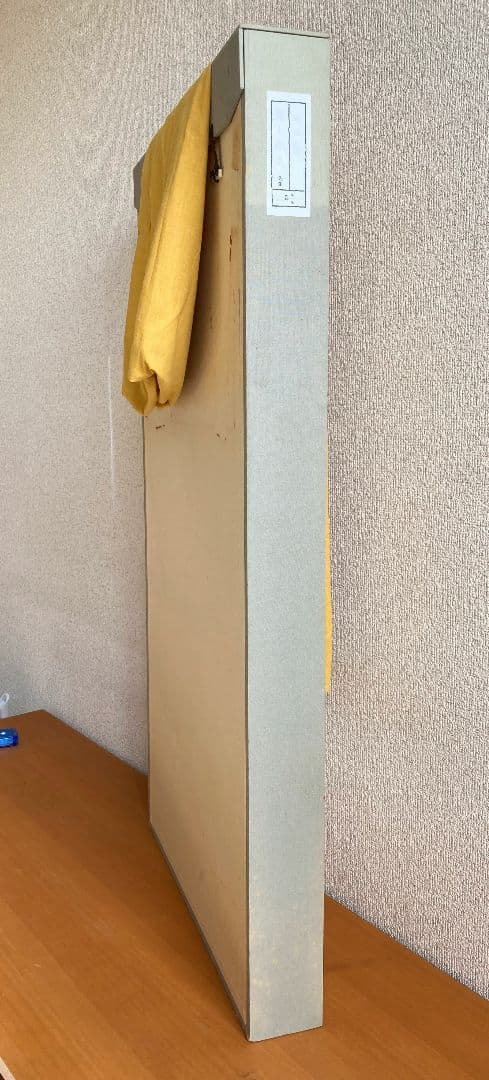 瀧下尚久「明日香（共シール）」額装●日本画作品 落款 押印 ●