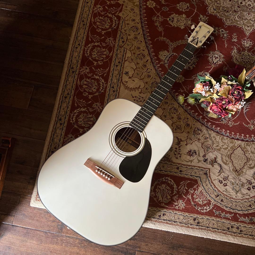 k290 SUZUKIバイオリン F-150W 白いギター ホワイト 希少カラー - メルカリ