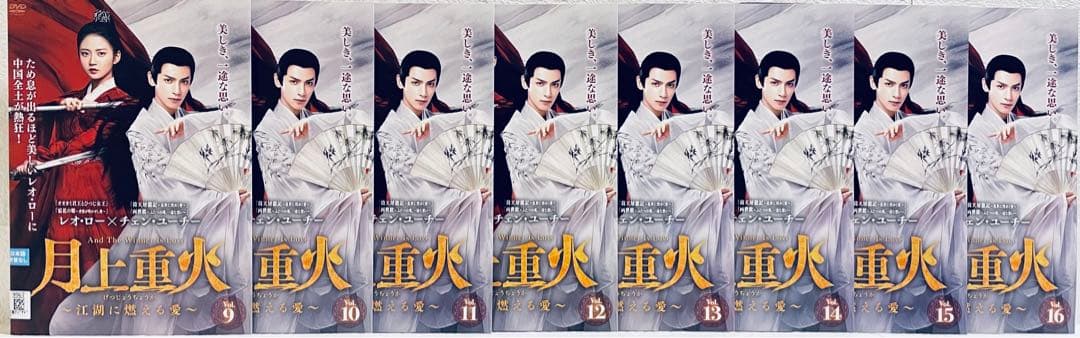 月上重火　江湖に燃える愛　【全24巻】　レンタル版DVD 全巻　レオ・ロー