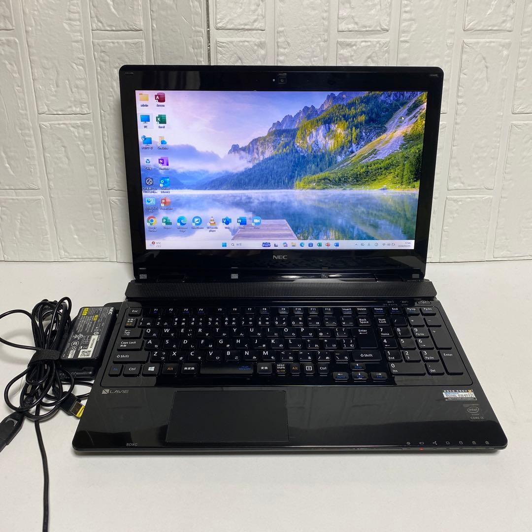 Windows11オフィス2024年WebカメSSDサクサク起動NECノートPC - メルカリ