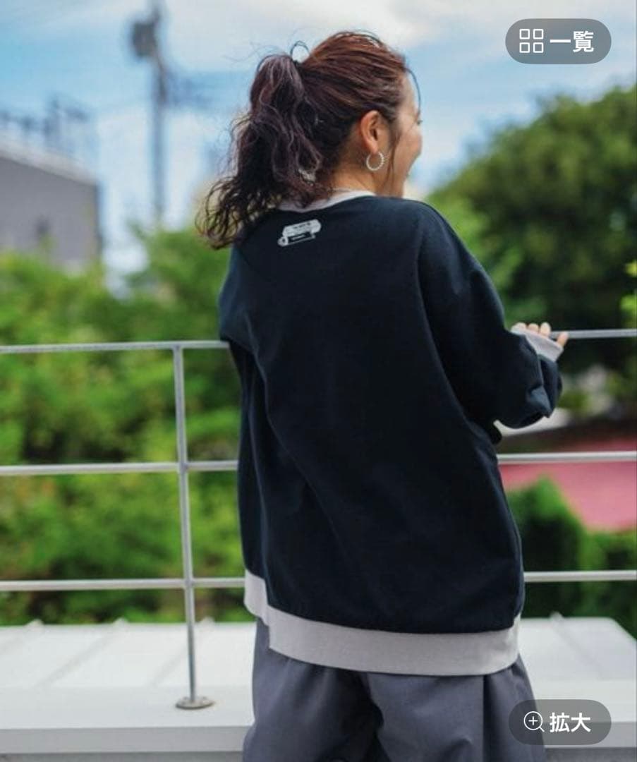 ニコアンド【be with M】 Misayoリメイクライクプルオーバー - メルカリ