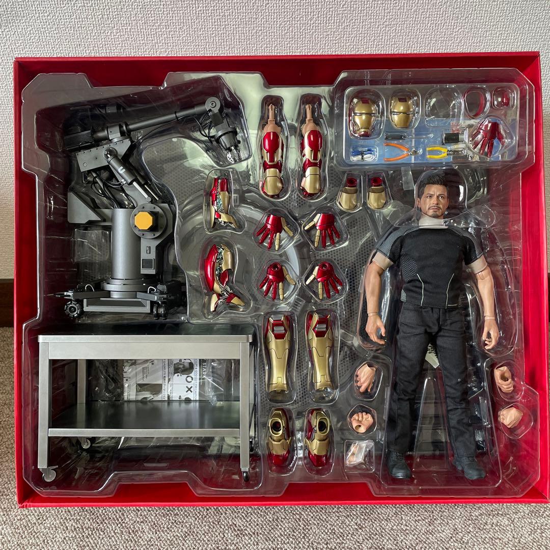 美品】アイアンマン3 トニー スターク (開発作業版) ホットトイズ