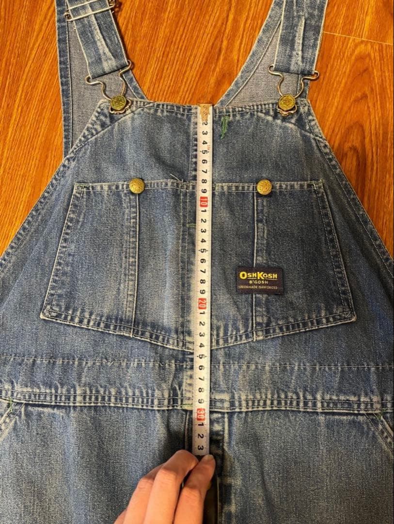 70'sデニムオーバーオールOshKosh B'Gosh オシュコシュ - メルカリ