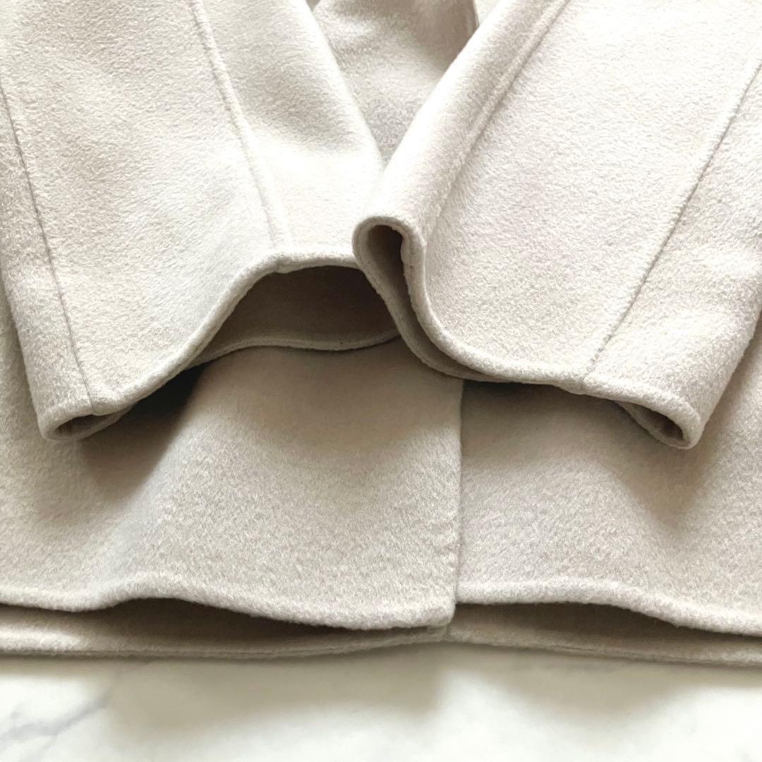 美品✨ボールジィ プレミアムウール リバーフーデットコート 薄