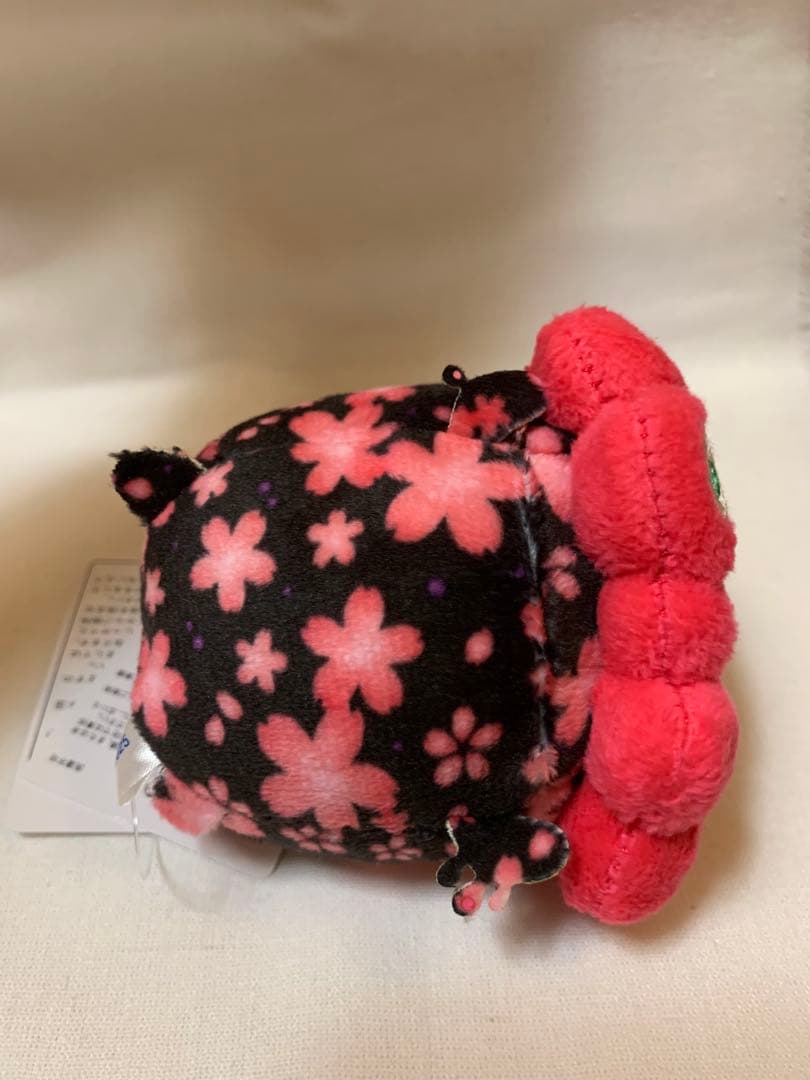 送料込】ミャクミャク ロールお手玉マスコット桜ブラック 万博2025 5月