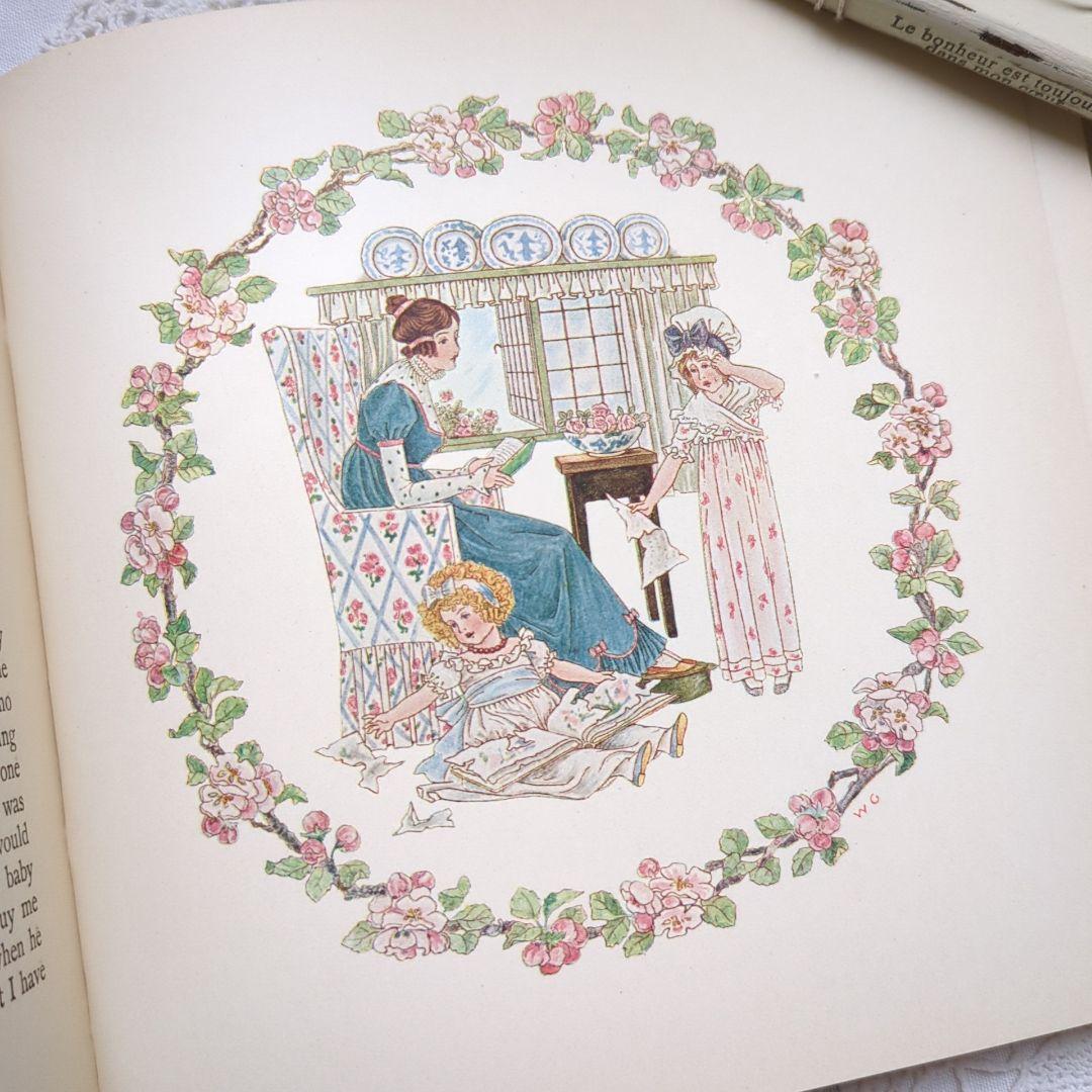 稀少1912アンティーク絵本 洋書古書 児童書 ヴィクトリアン