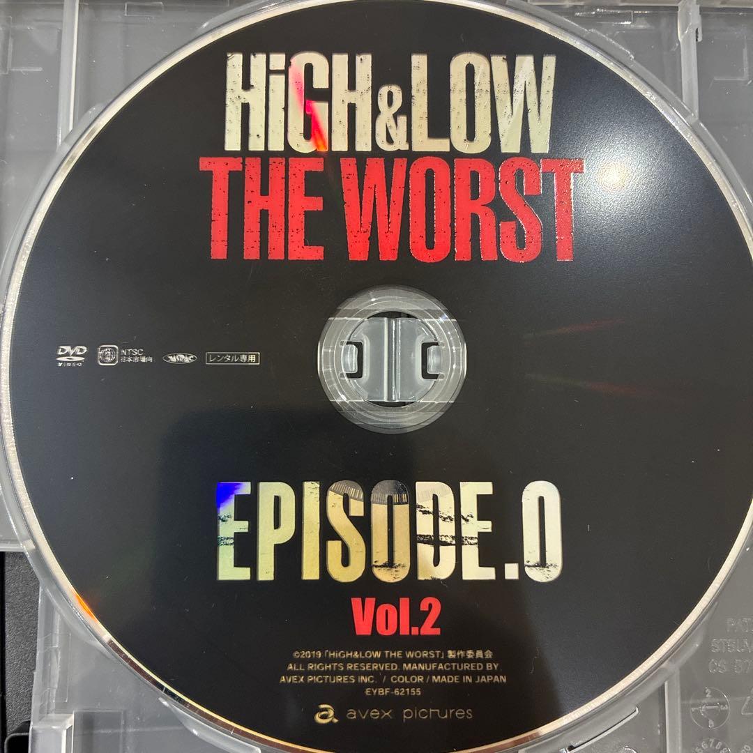 HiGH&LOW THE WORST EPISODE.0 全2巻セット DVD - メルカリ