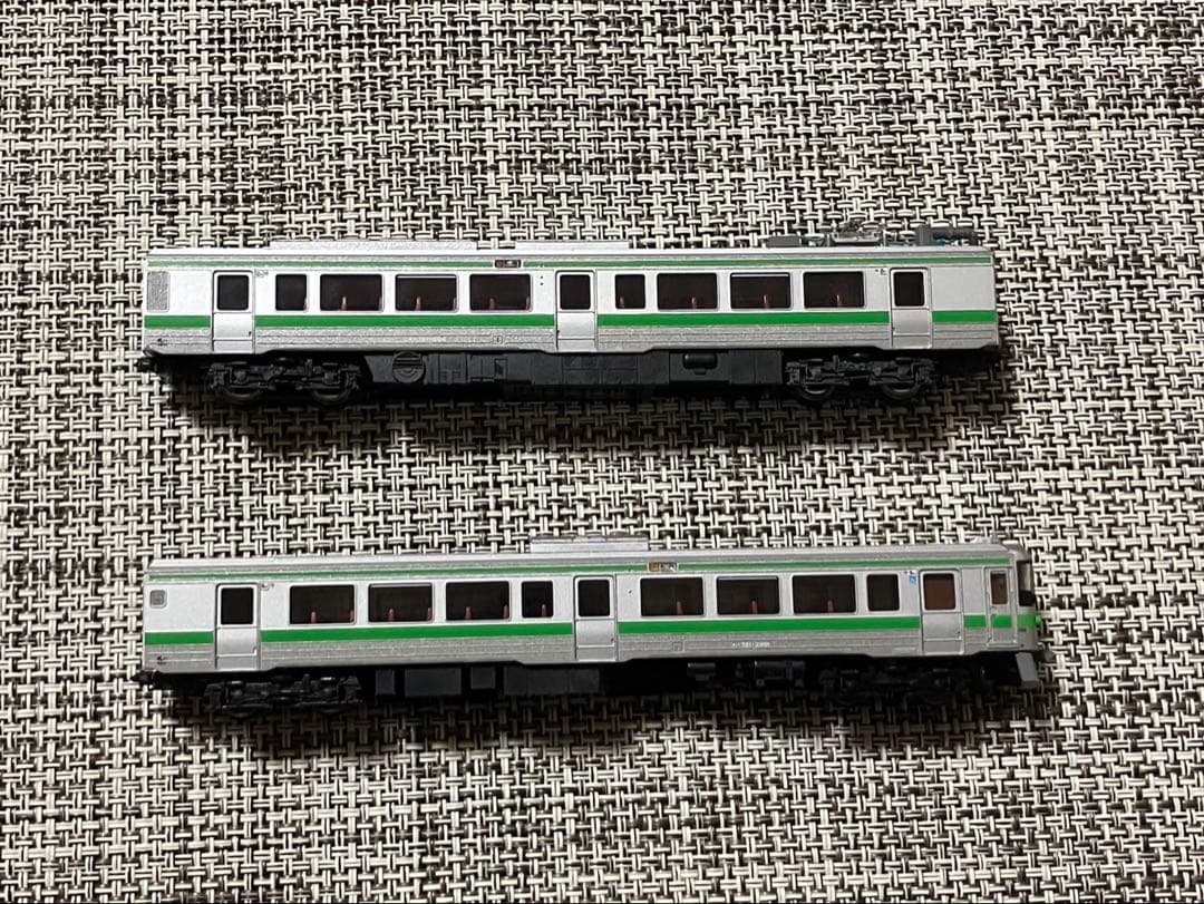 A-0864バラし 721系　モハ721-1002 クハ721-2001 セット Yahoo!オークション -「721系 uシート」(Nゲージ) (鉄道模型)の落札