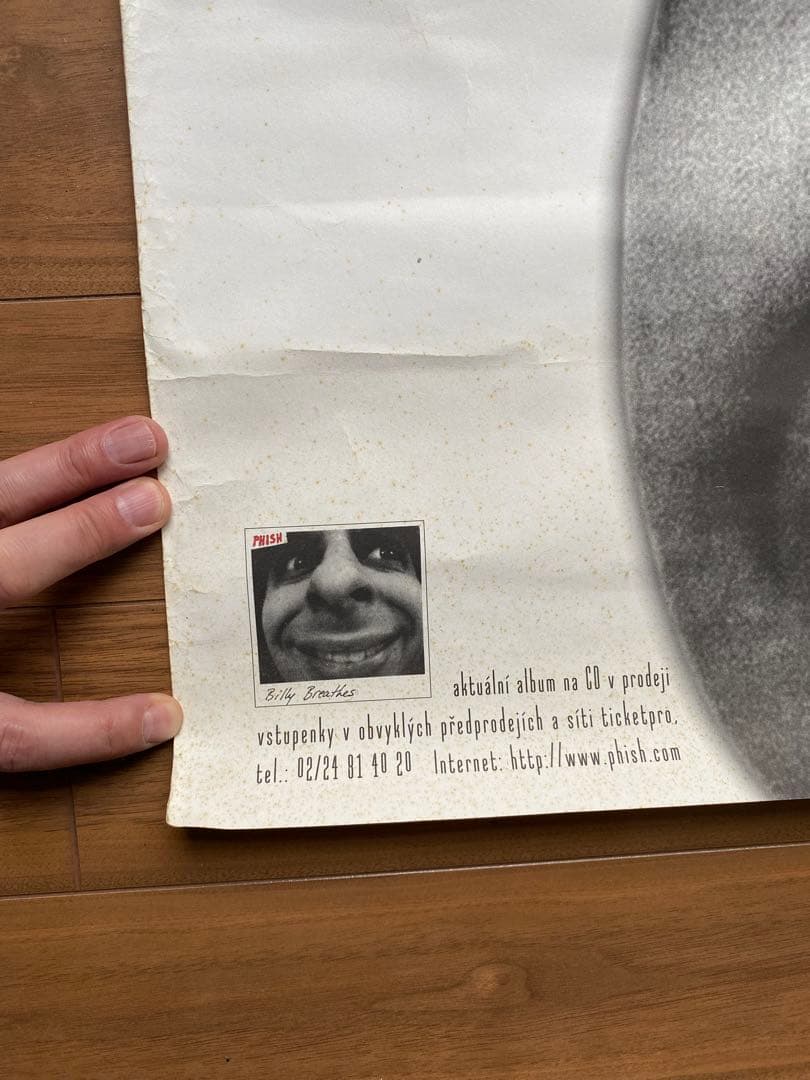 激レア！ヴィンテージ PHISH Billy Breathes ライブ・ポスター - メルカリ