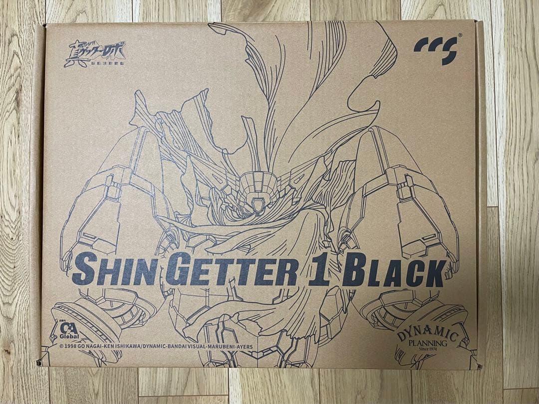 《新品未開封》CCSTOYS 鉄魄(MORTAL MIND)真ゲッター1ブラック