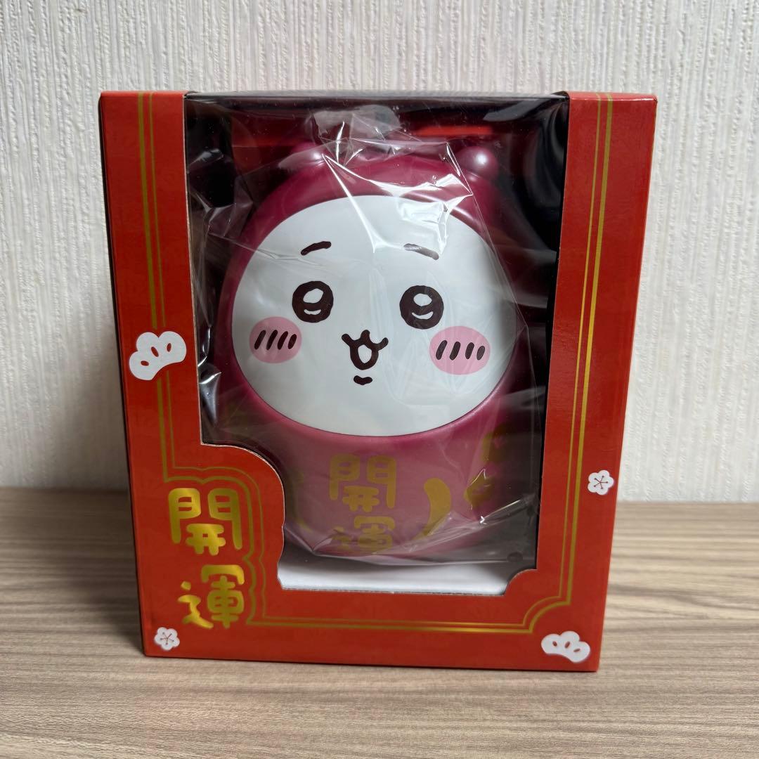 ちいかわ ダルマ型 貯金箱 ちいかわ ハチワレ 台湾 セブンイレブン