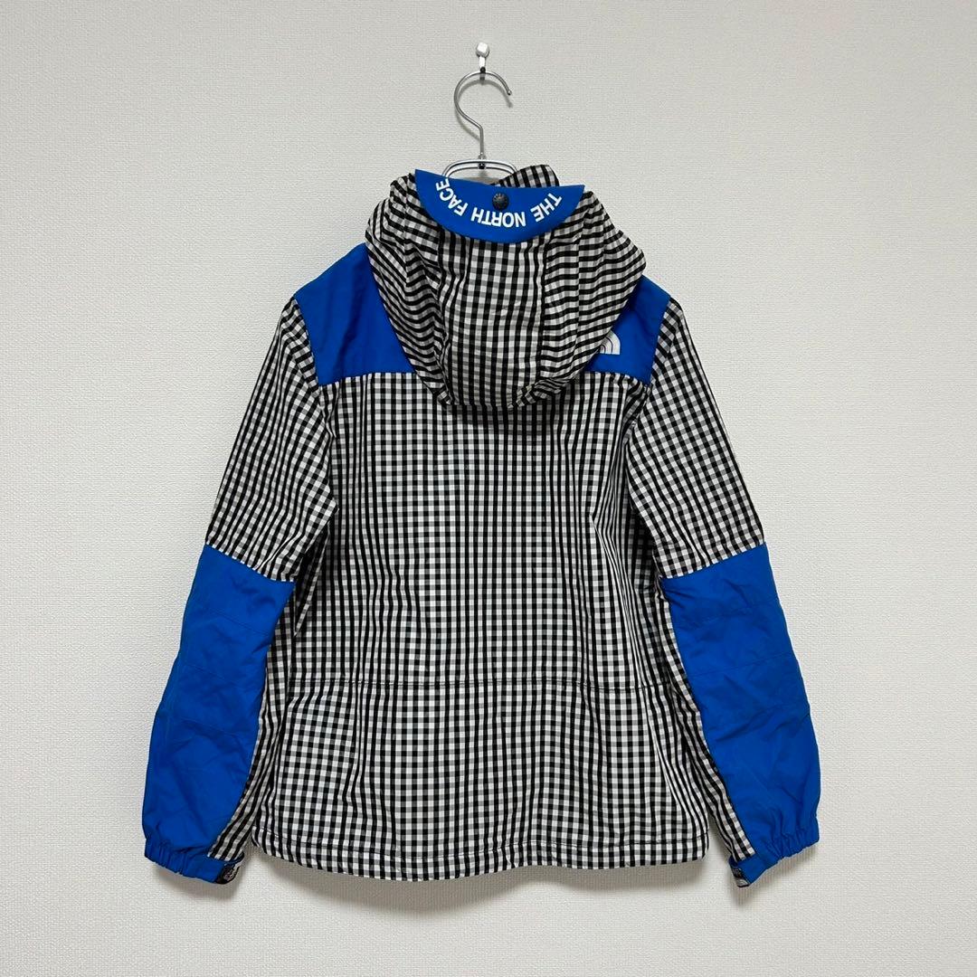 ノースフェイス マウンテンパーカー キッズ 150 ギンガムチェック