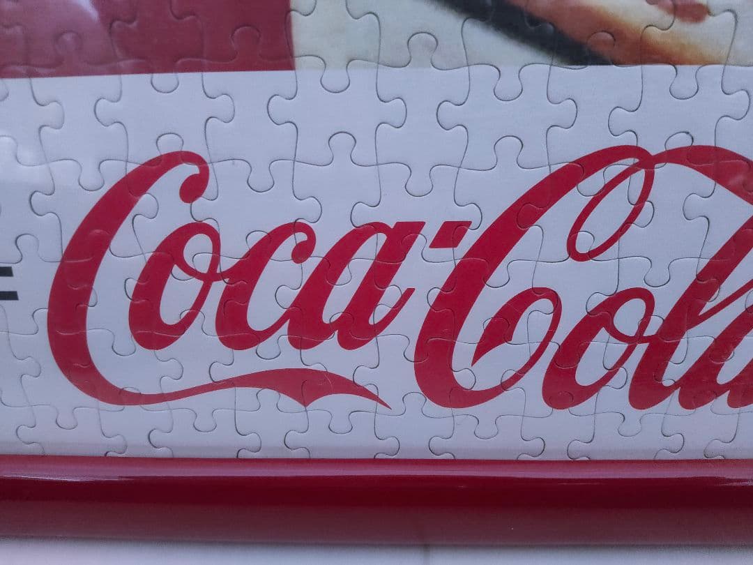 完成品 ジグソーパズル 1000ピース コカ・コーラ フレーム付き - メルカリ